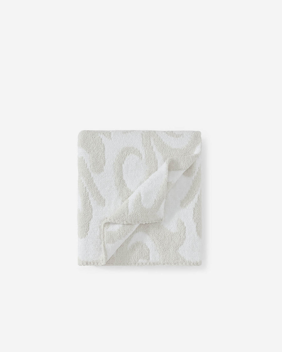 Casablanca Throw Oatmeal - Off White