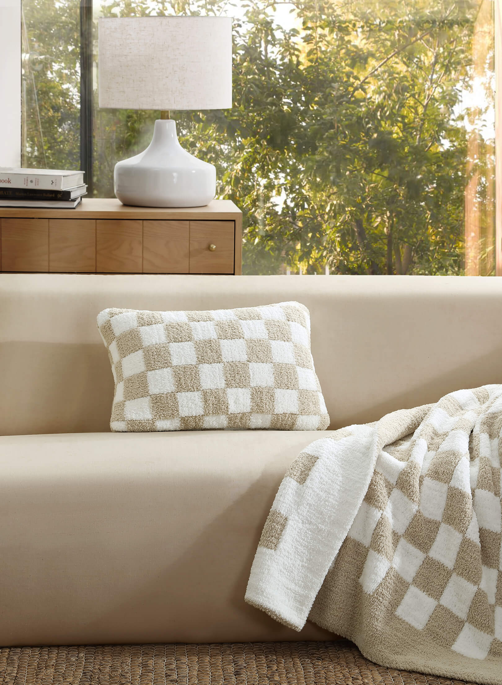 Checkerboard Mini Pillow – Sunday Citizen