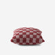 Checkerboard Throw Pillow Pomegranate - Rose