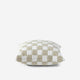 Checkerboard Throw Pillow Sahara Tan - Off White