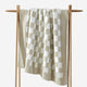 Checkerboard Throw Sahara Tan - Off White