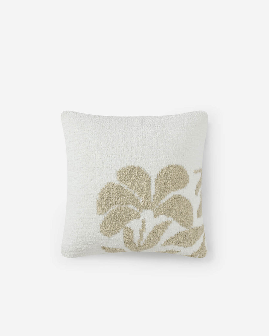 Chamomile Throw Pillow Off White - Sahara Tan