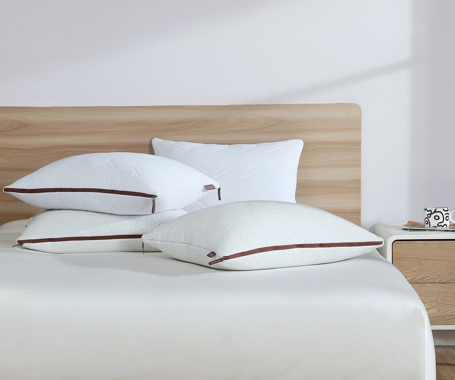 Classic Adjustafirm Pillow White