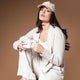 CloudCool Relaxed Open Front Cardigan Bone