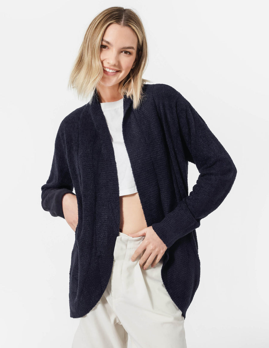 Image of Cloud Cool Relaxed Open Front Cardigan