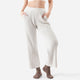 CloudCool Ribbed Relaxed Pants Bone