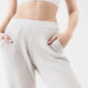 CloudCool Ribbed Relaxed Pants Bone