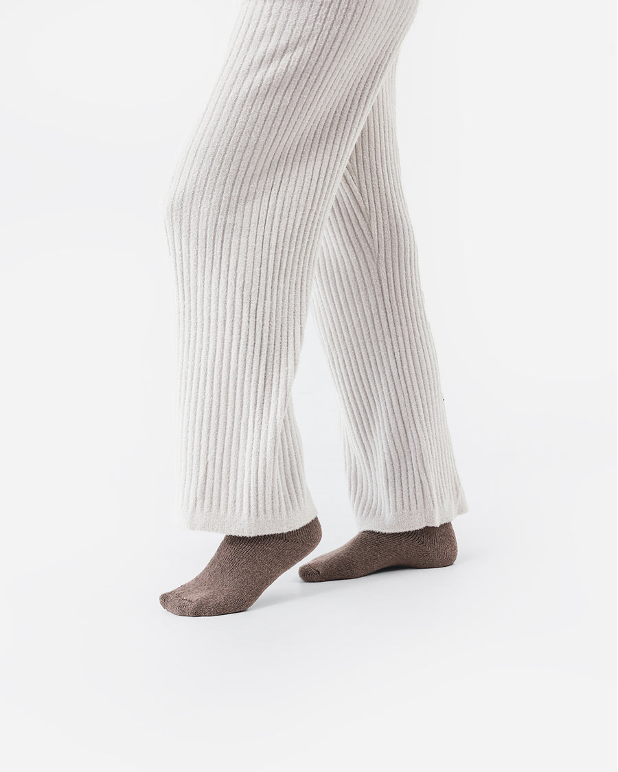 Cloud Cool Ribbed Relaxed Pants Bone