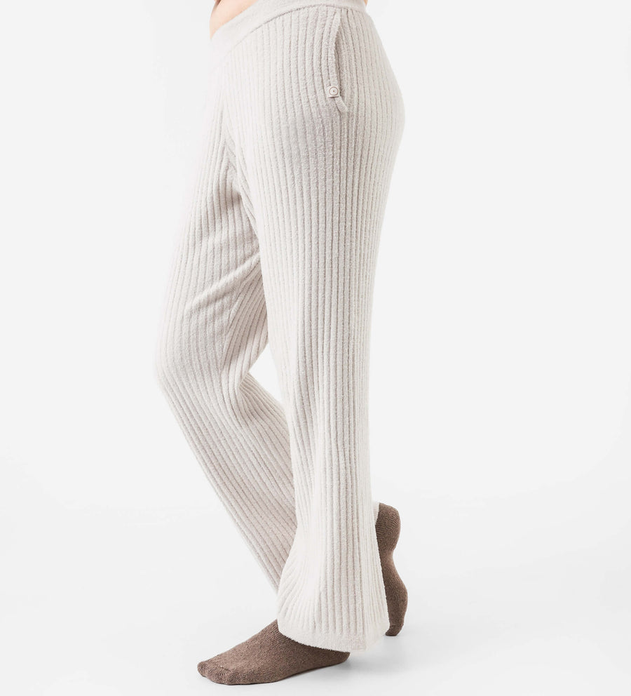 Cloud Cool Ribbed Pants Bone