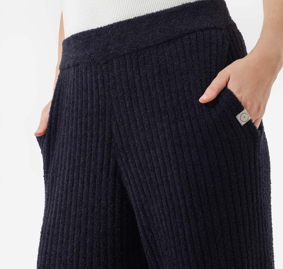 Cloud Cool Ribbed Pants Coal