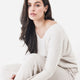 CloudCool V-Neck Pullover Bone