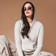 CloudCool Zip-Up Hoodie Bone