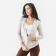 CloudCool Zip-Up Hoodie Bone