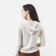 CloudCool Zip-Up Hoodie Bone