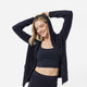CloudCool Zip-Up Hoodie Coal