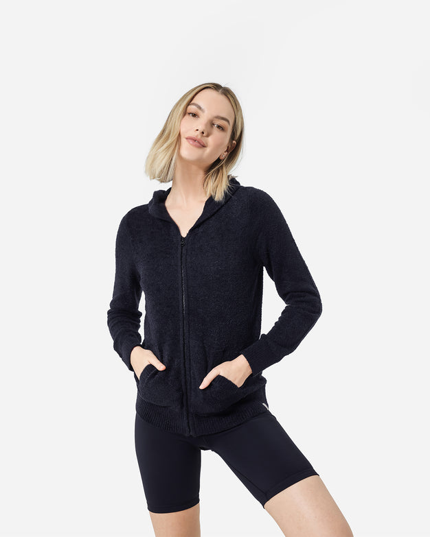 CloudCool Zip-Up Hoodie Coal