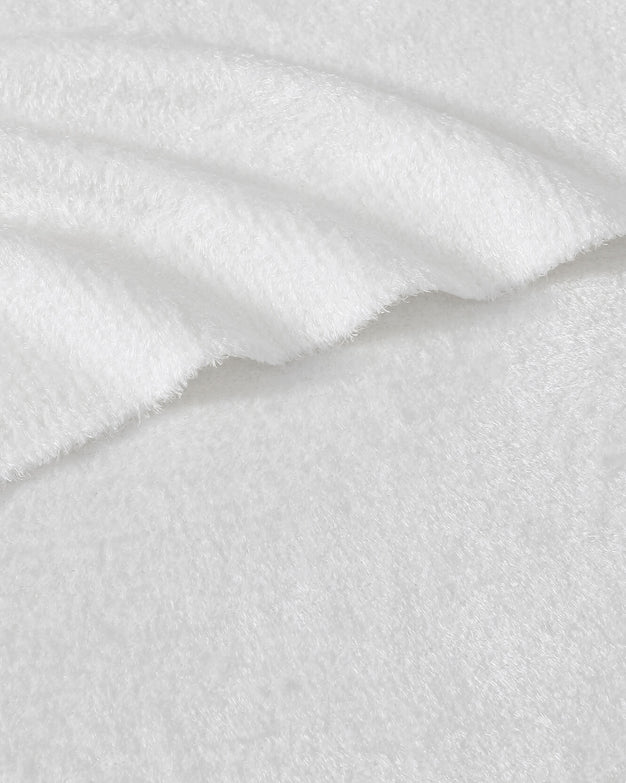 Cloud Silque Bed Blanket Clear White