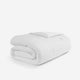 Cloud Silque Stitch Comforter Clear White