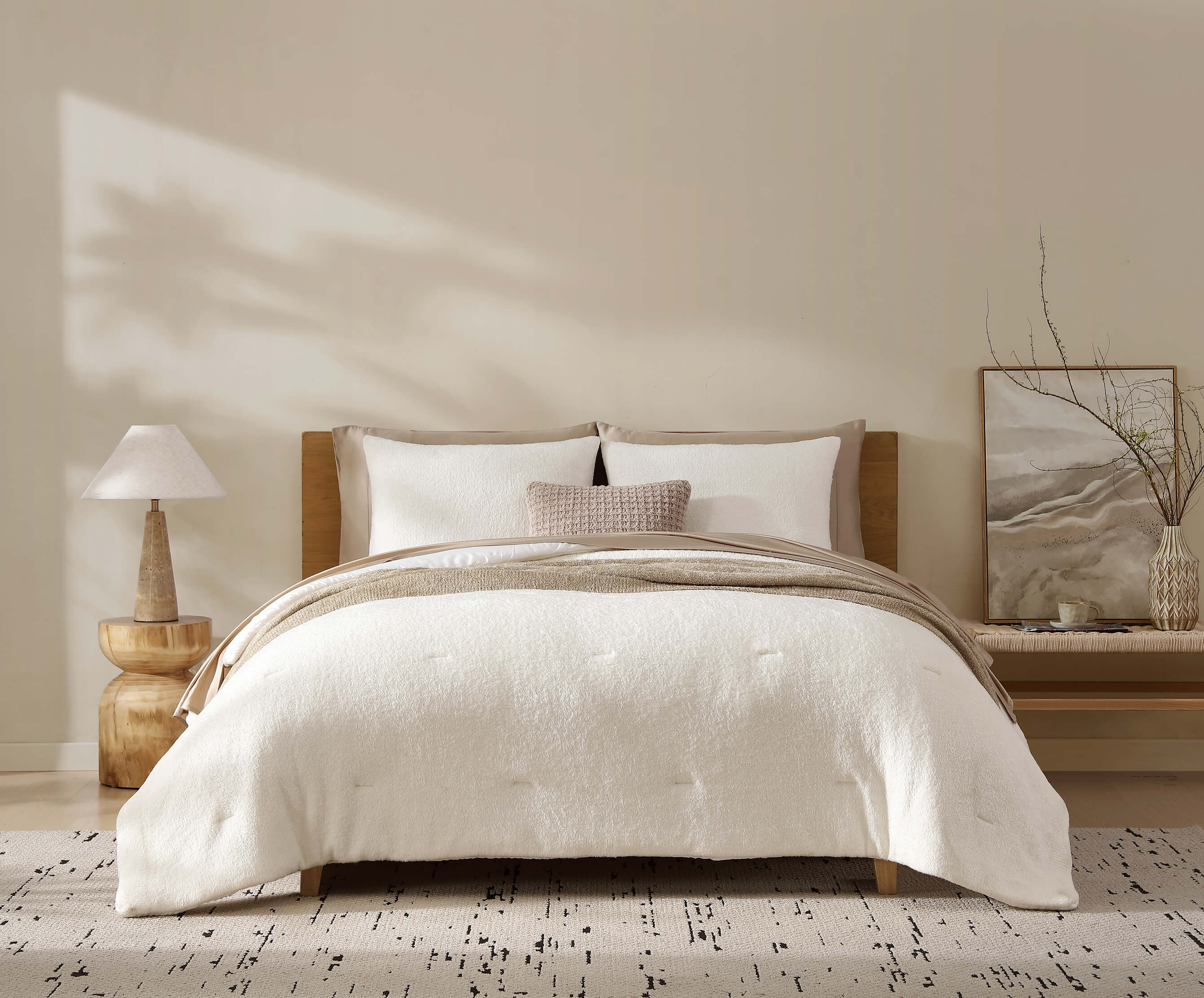 Cloud Silque Stitch Comforter Bundle | Sunday Citizen