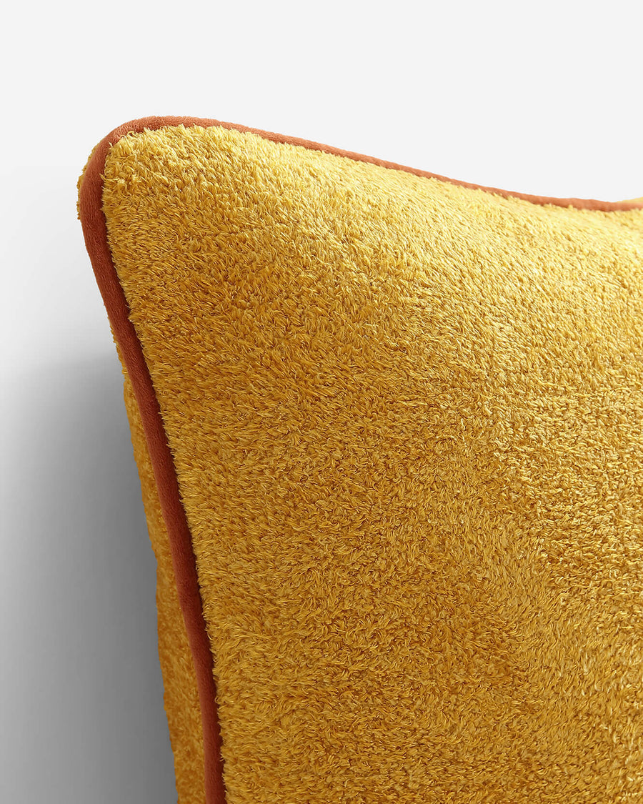 Sunday-Citizen_Cloud-Silque-Piping_Throw-Pillow Tawny Olive - Raw Sienna