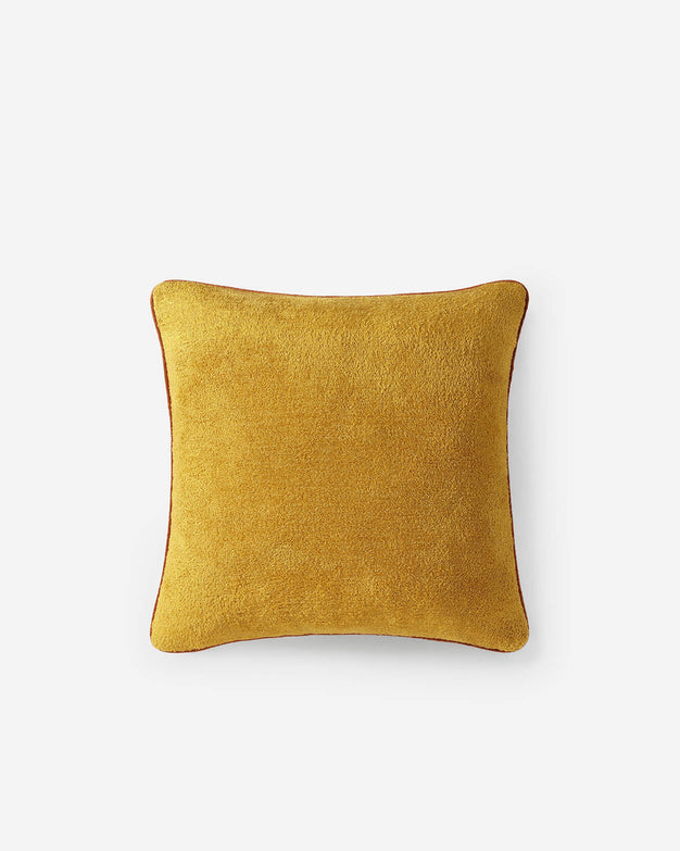 Sunday-Citizen_Cloud-Silque-Piping_Throw-Pillow Tawny Olive - Raw Sienna