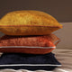 Sunday-Citizen_Cloud-Silque-Piping_Throw-Pillow Baritone Blue - Off White