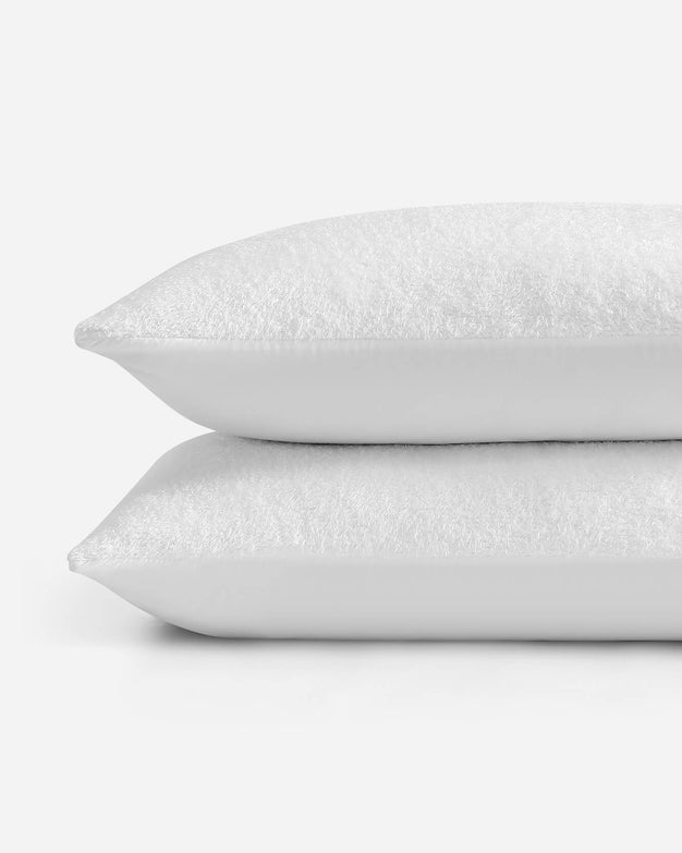 Cloud Silque + Silky Lyocell Sham Set Clear White