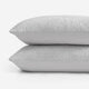 Cloud Silque + Silky Lyocell Sham Set Pearl Gray