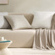 Cloud Silque Throw Pillow Pearl Gray