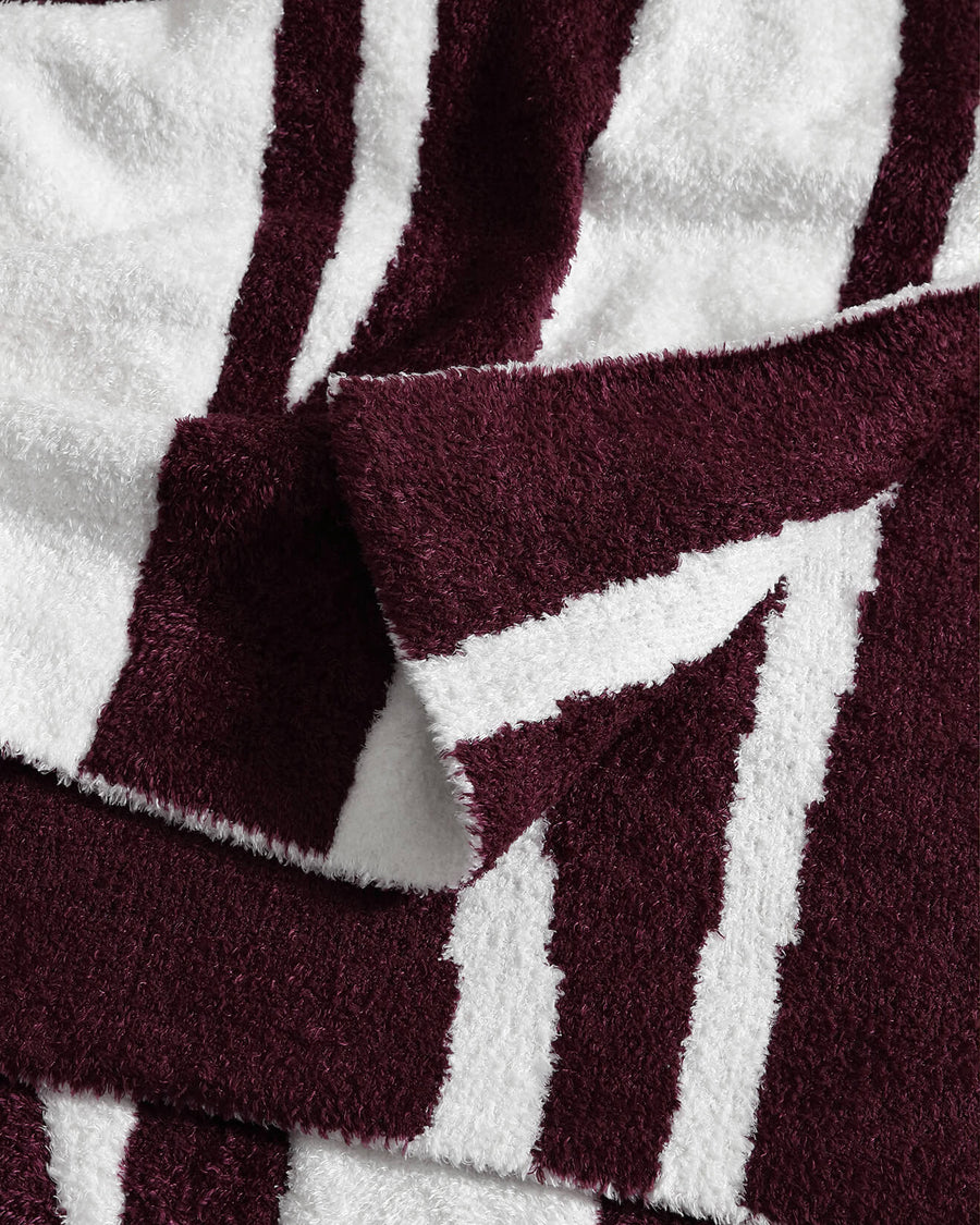 Sunday-Citizen_Cloud-Silque-Woodland-Bed-Blanket White - Fig