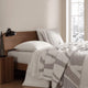 Sunday-Citizen_Cloud-Silque-Woodland-Bed-Blanke White - Pearl Grey
