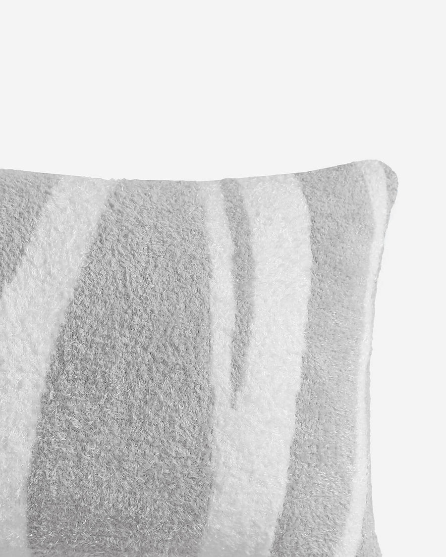 Sunday-Citizen_Cloud-Silque-Woodland_Lumbar-Pillow White - Pearl Grey