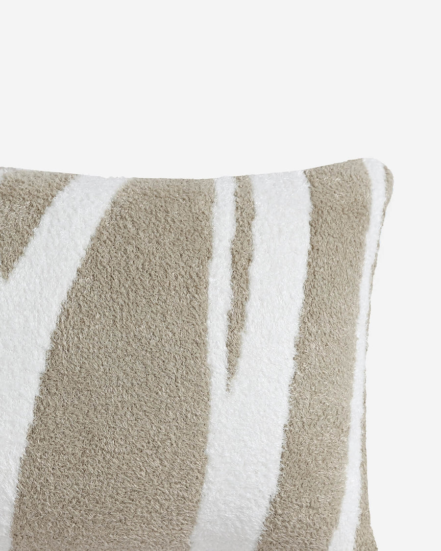 Sunday-Citizen_Cloud-Silque-Woodland_Lumbar-Pillow White - Sandstone