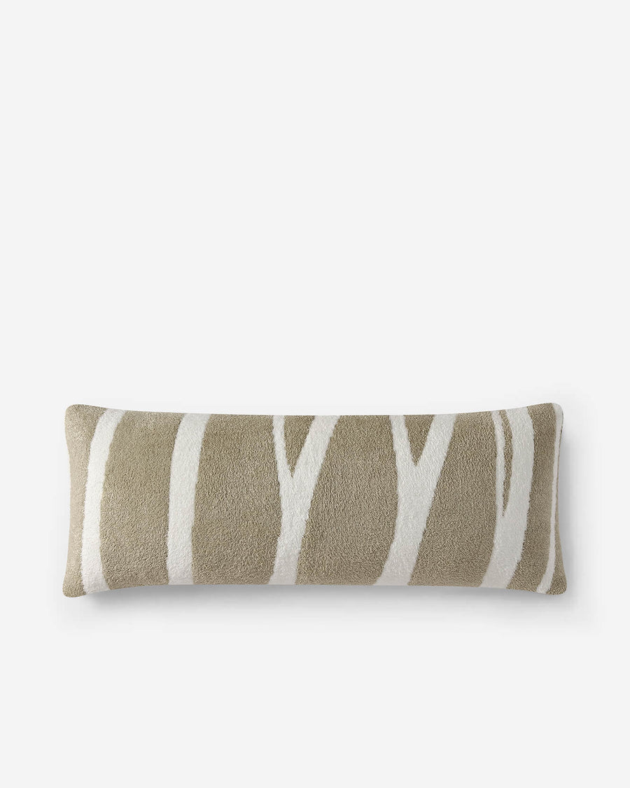Sunday-Citizen_Cloud-Silque-Woodland_Lumbar-Pillow White - Sandstone