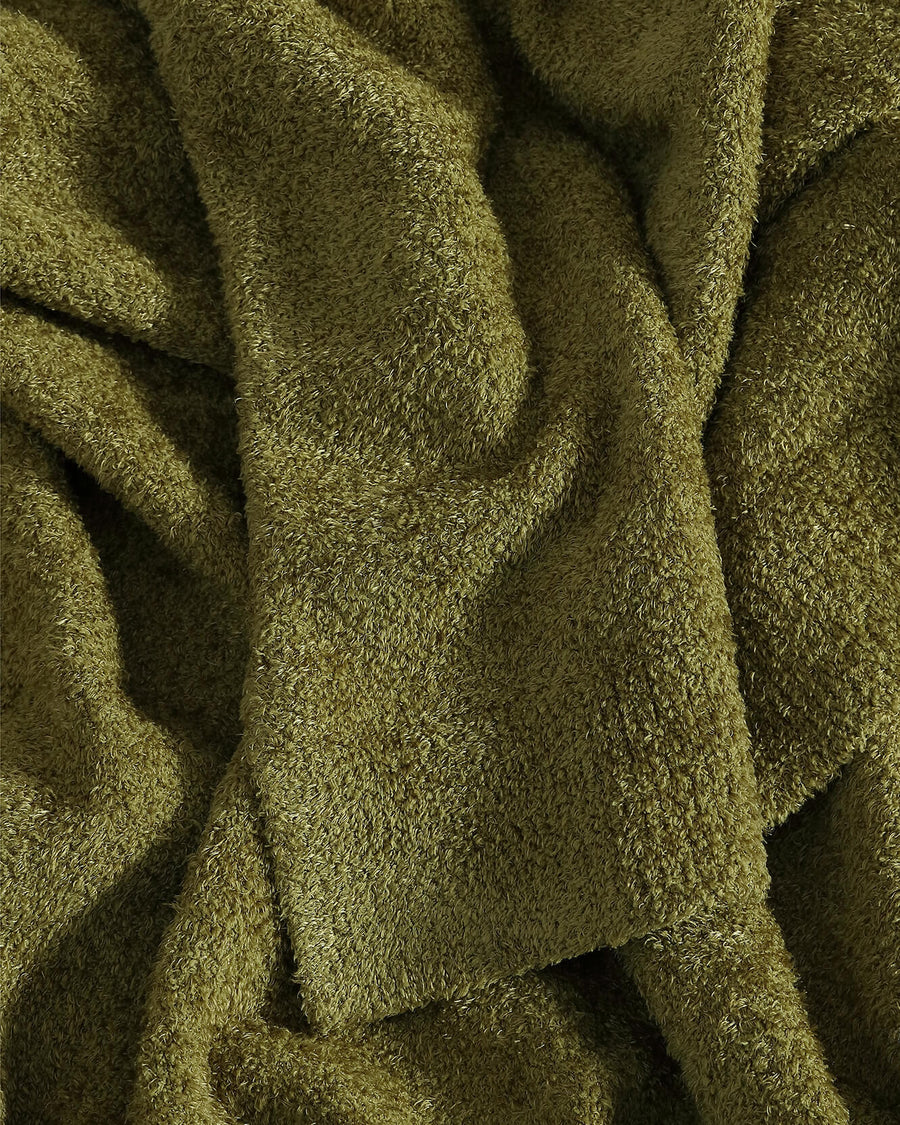 Cloud Silque Throw Cardamon Seed