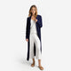 CloudCool Light Long Cardigan Marine Blue