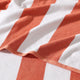 Coastal Beach Towel Orange