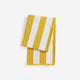 Coastal Beach Towel Yellow