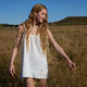 Cotton Breeze Slip Chemise Off White