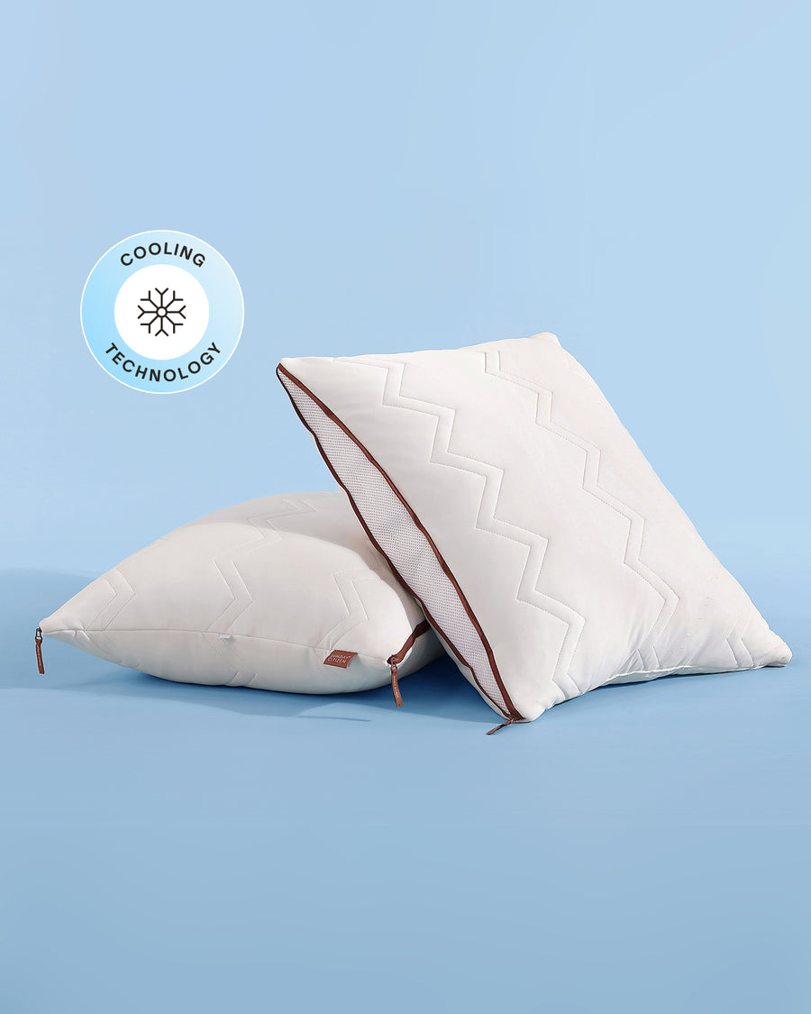 Image of Cooling Adjustafirm Pillow Set