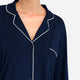 Cooling Modal Long PJ Set Marine Blue