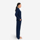 Cooling Modal Long PJ Set Marine Blue