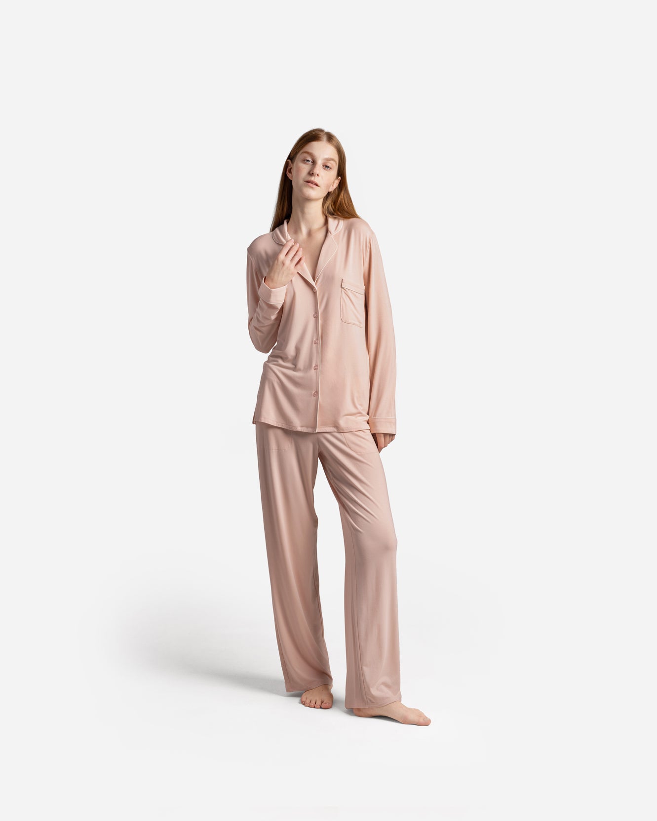 Cooling Modal Long Pajama Set | Sunday Citizen
