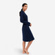Cooling Modal Robe Marine Blue