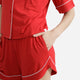 Cooling Modal Short PJ  Pomeranian Red