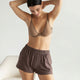 Cosset Easy Shorts Chocolate