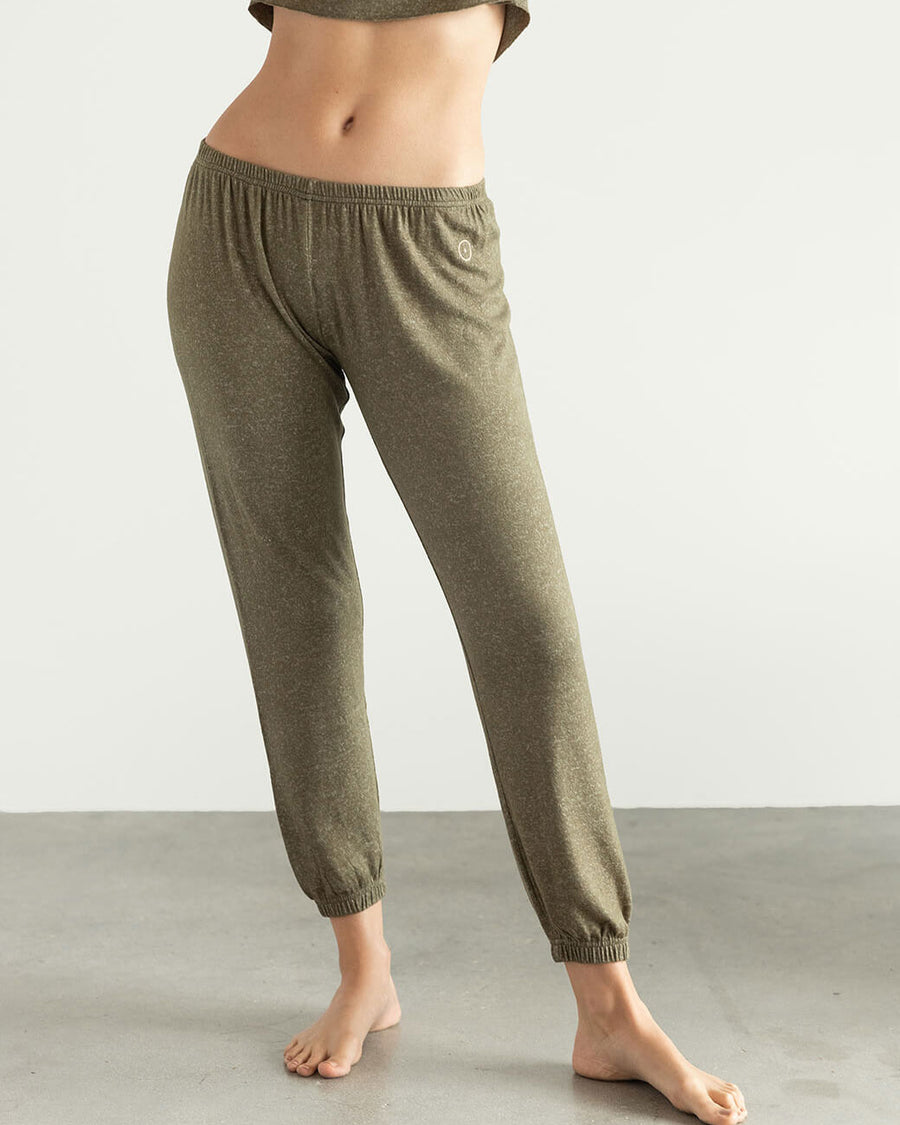 Cosset Relaxed Sweatpants Olive