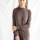 Coset Lazy Sweater Dress Chocolate
