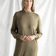 Coset Lazy Sweater Dress Olive