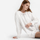 Cotton Breeze Long-Sleeved Chemise Off White